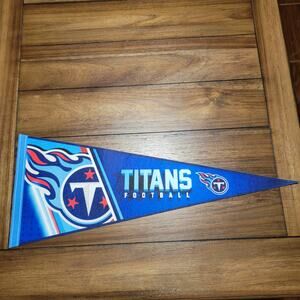 Tennessee Titans Football Team Pennant 11.5" X 29"